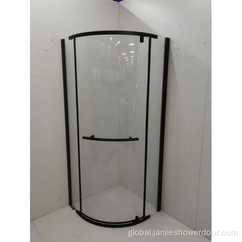 sector shape pivot shower enclosure